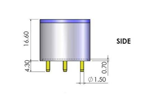 Part number EC4-20-NO2 Product Type Gas Sensor - Electro-Chemical from Manufacturer SGX Sensortech 
